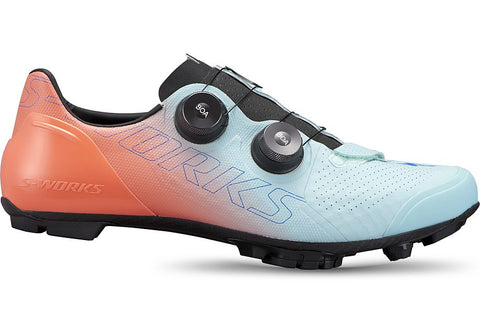 Specialized S-Works recon arctic blue/vivid coral/ sky blue 42