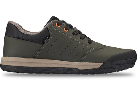 Specialized 2fo roost flat pu-synthetic shoe dark moss green 46