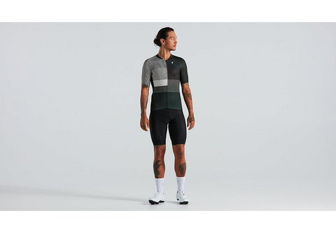 Specialized sl+ logo stripe jersey ss men dark moss green xl