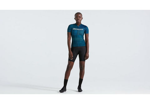 Specialized sl+ logo stripe jersey ss wmn navy blue m