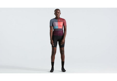 Specialized sl+ logo stripe jersey ss wmn vivid coral m