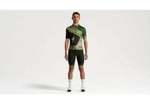 Specialized Sbc Foundation Graphic Jersey Ss Men Cypress/Olive Green Focal S