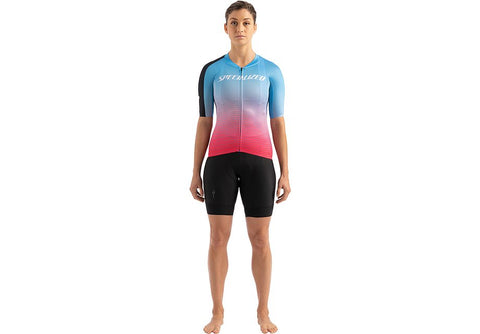 Specialized sl r jersey ss wmn pro blue / black team l