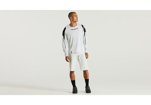 Specialized gravity jersey ls dove grey l