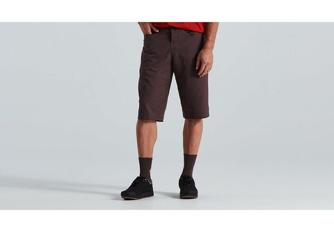 Specialized trail short w/liner men cast umber 28