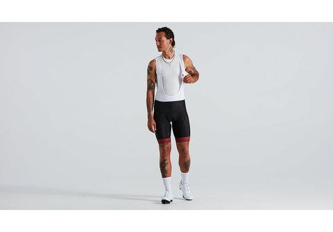 Specialized rbx logo bib short men maroon xs
