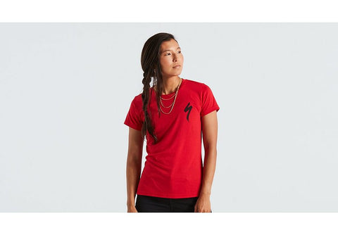 Specialized s-logo tee ss wmn flo red s