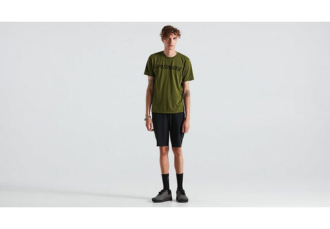 Specialized wordmark tee ss men olive green xxl