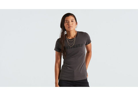 Specialized wordmark tee ss wmn charcoal s
