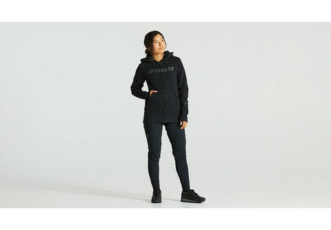 Specialized legacy wordmark zip-up hoodie wmn black m