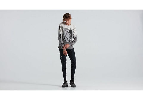 Specialized driven tee ls dove grey spray m