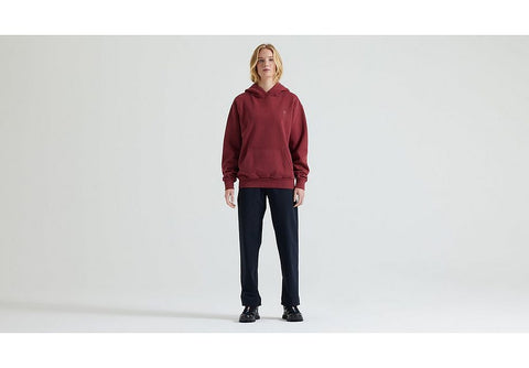 Specialized s-logo pullover hoodie garnet red l