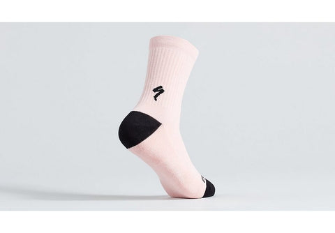 Specialized cotton tall sock blush s