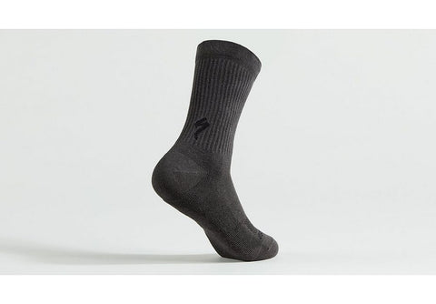 Specialized cotton tall sock charcoal xl