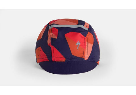 Specialized graphic reflect cycling cap hat deep marine inertia m