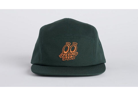 Specialized eyes graphic 5 panel camper hat yth forest green osfa