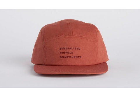 Specialized sbc graphic 5 panel camper hat terra cotta osfa