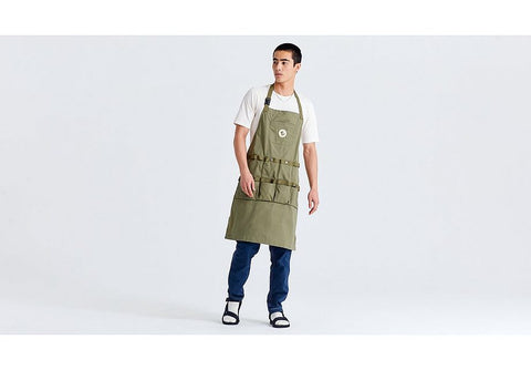 Specialized s/f mechanics apron green osfa