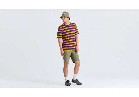 Specialized s/f cotton striped tee ss men multi xs