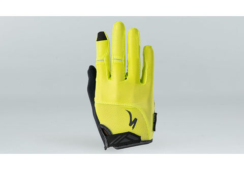Specialized bg dual gel glove lf wmn hyper green m