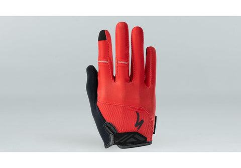 Specialized bg dual gel glove lf wmn red s