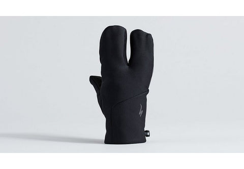 Specialized softshell deep winter lobster glove black xs