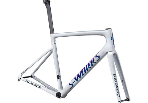 Specialized tarmac sl6 S-Works disc frmset gloss cool grey/dove grey/diamond dust/murano pearl 56