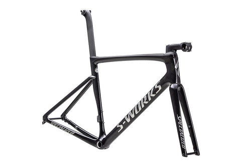 Specialized tarmac sl7 S-Works frmset gloss black pearl granite over carbon / chrome 49