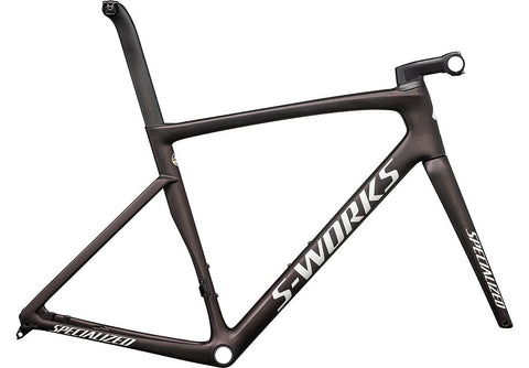 Specialized tarmac sl7 S-Works frmset satin red onyx granite over black/ metallic white silver 56