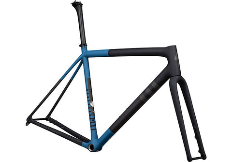 Specialized crux S-Works frmset satin metallic dark navy/mystic blue/midnight shadow metallic speckle 58