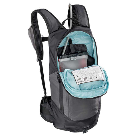 EVOC FR Lite Race Protector backpack 10L Carbon Grey/Black S