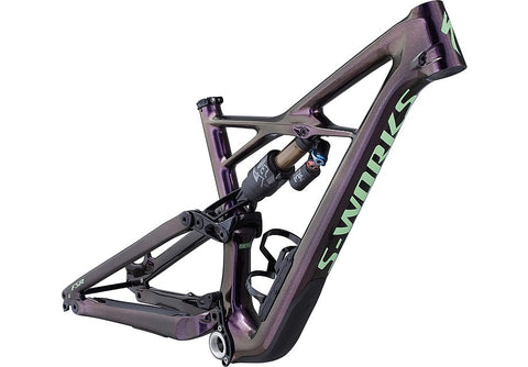 Specialized enduro fsr S-Works carbon 27.5 frm gloss sunset/acid kiwi m