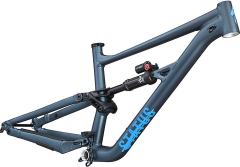 Specialized status 160 frm satin cast battleship / sky blue s4