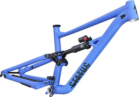 Specialized status 160 frm frame satin sky blue / cast battleship s2