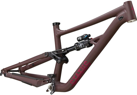 Specialized status 140 frm frame satin cast umber / raspberry s1