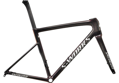 Specialized tarmac sl8 S-Works frmset gloss carbon / viavi maganta gold / chaos red pearl / white 56