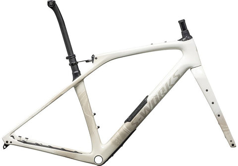 Specialized diverge str S-Works frmset gloss dune / white birch / pearl 58