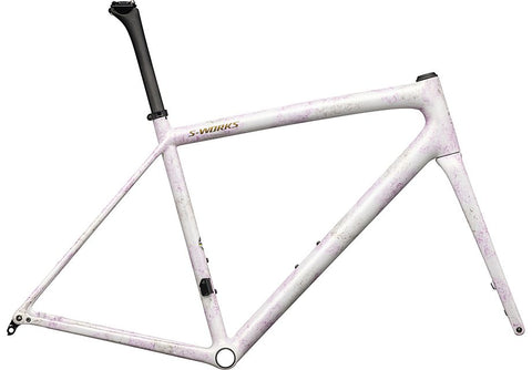 Specialized aethos S-Works frmset satin color burst  / harvest gold metallic 56