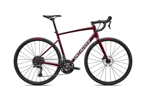 2026 Specialized Allez E5 Bike Maroon / White 56