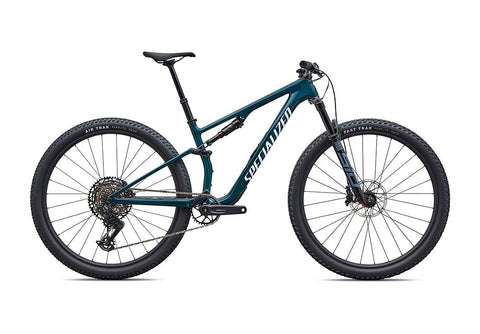 2026 Specialized Epic 8 Comp Bike Gloss Emerald Metallic / White Xl