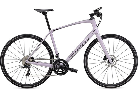 2021 Specialized sirrus 4.0 bike gloss uv lilac / satin black reflective xs