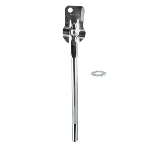 Wald products Rear Axle Kickstand Rear #67-24` Alloy Silver