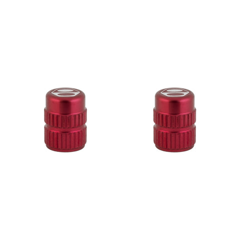 Box components Box One Cone Valve Caps  Red Schrader