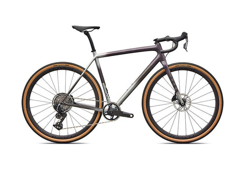 2026 Specialized Crux Pro Bike Nebula Metallic/Shadow Silver/Laurel Green/Smoke 52