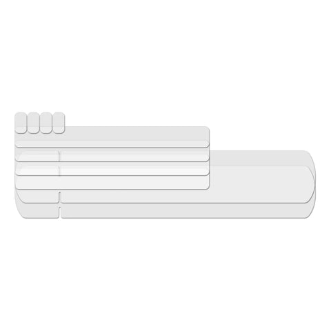 Lizard Skins Clear Protective Frame Wrap - Frame Kit