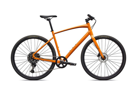2026 Specialized Sirrus X 3.0 Km Bike Gloss 50% Cqv Reflex Fine Viloet Ghost Pearl Over Orange Zest / Desert Metallic Frost Reflective Xs