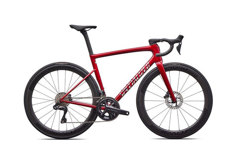 2026 Specialized Tarmac Sl8 Pro Di2 Bike Gloss Red Sky / Chrome 58