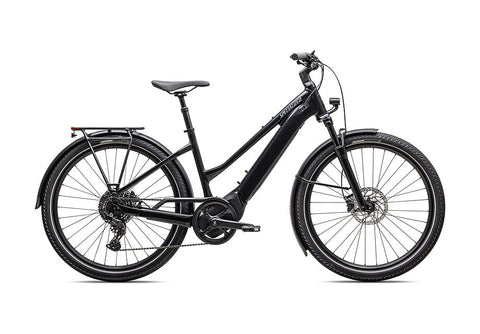 2025 Specialized vado 4.0 step through ul bike gloss castblack / satin silver reflective m