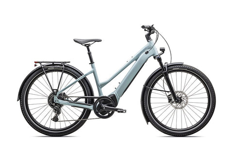 2025 Specialized vado 4.0 step through ul bike satin seafoam / lapis pearl / glacial metallic l