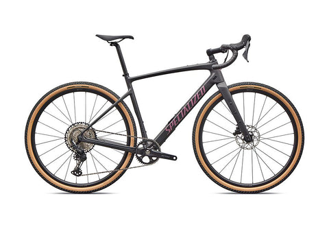 2026 Specialized Diverge Sport Bike Obsidian Metallic/Quartz Metallic 52